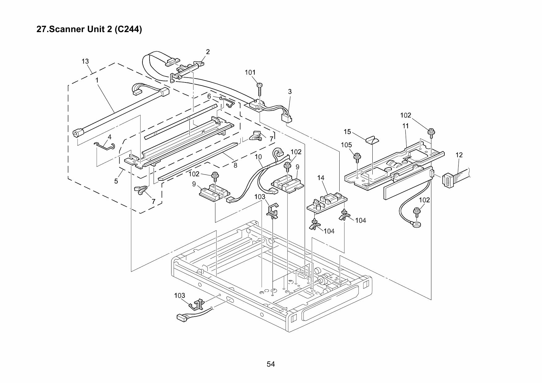 RICOH Aficio JP-8500 C244 Parts Catalog-5